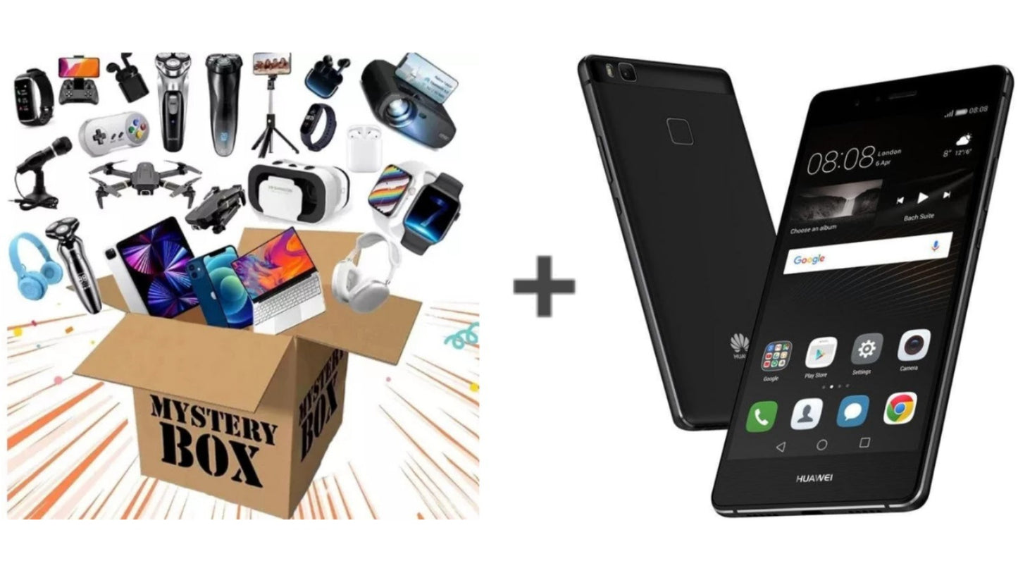 Oferta MOVIL + caja sorpresa valorado 50€ mínimo con Huawei P9 lite NUEVO Smartphone de 5.2" (Octa-Core 2 GHz, cámara 13 MP, 2 GB RAM, memoria interna de 16 GB