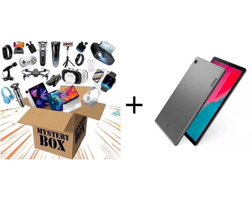 Oferta tablet + caja sorpresa valorado 50€ mínimo con Lenovo Tab m10 fhd plus 4ram + 64 gigas SEMINUEVA