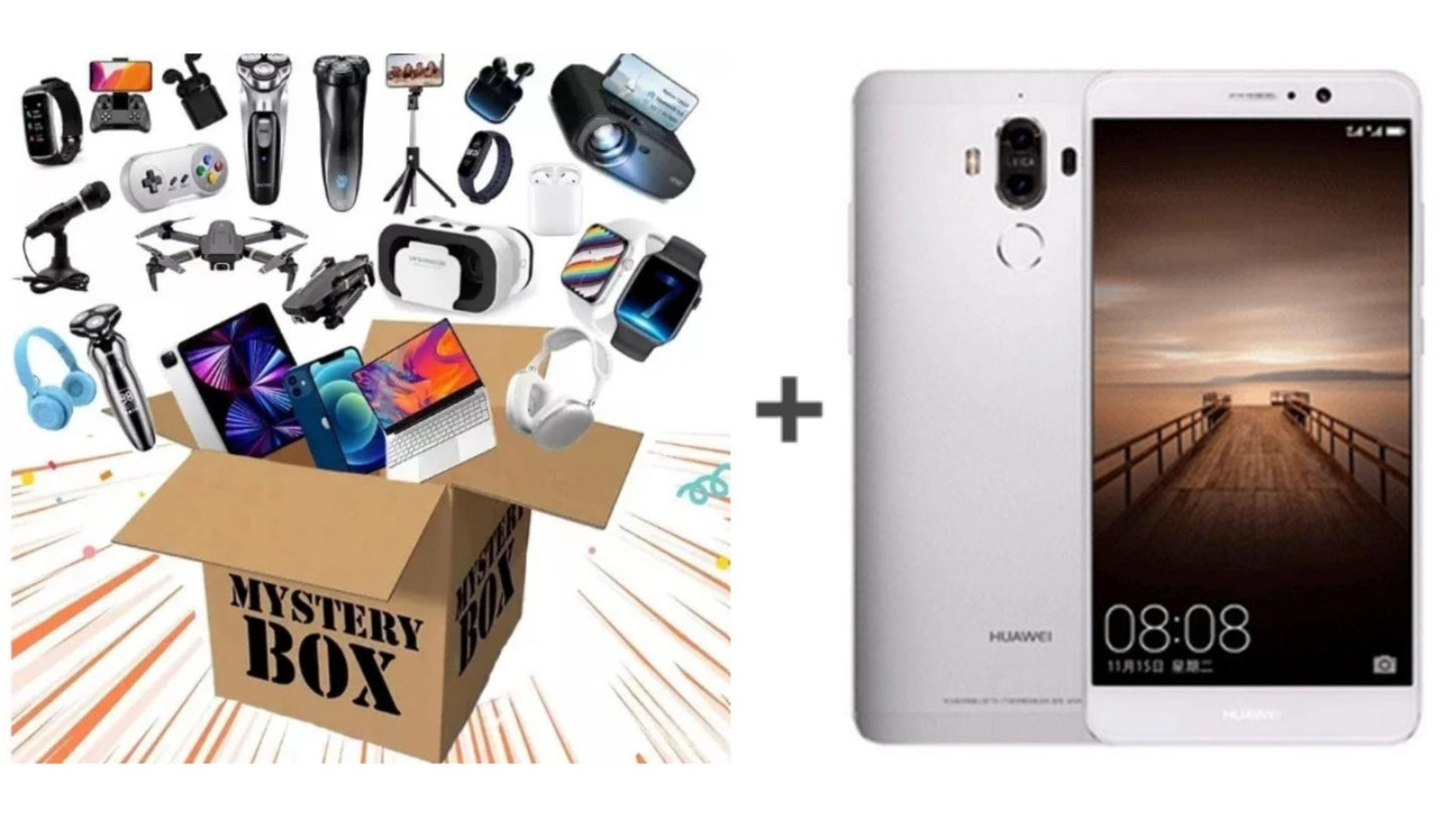 Oferta MOVIL + caja sorpresa valorado 50€ mínimo con Huawei Mate 9 NUEVO 4 RAM 64GB - Blanco - Libre
