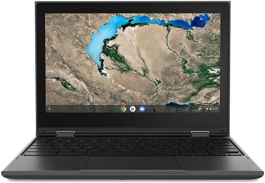 Lenovo 300e Chromebook 2nd Gen AST usado - Ordenador Portátil Convertible Táctil 11.6" HD (AMD A4-9120C, 4GB RAM, 32GB eMMC , AMD Radeon R4 Graphics, WiFi+Bluetooth, Chrome OS) Negro -Teclado QWERTY Español
