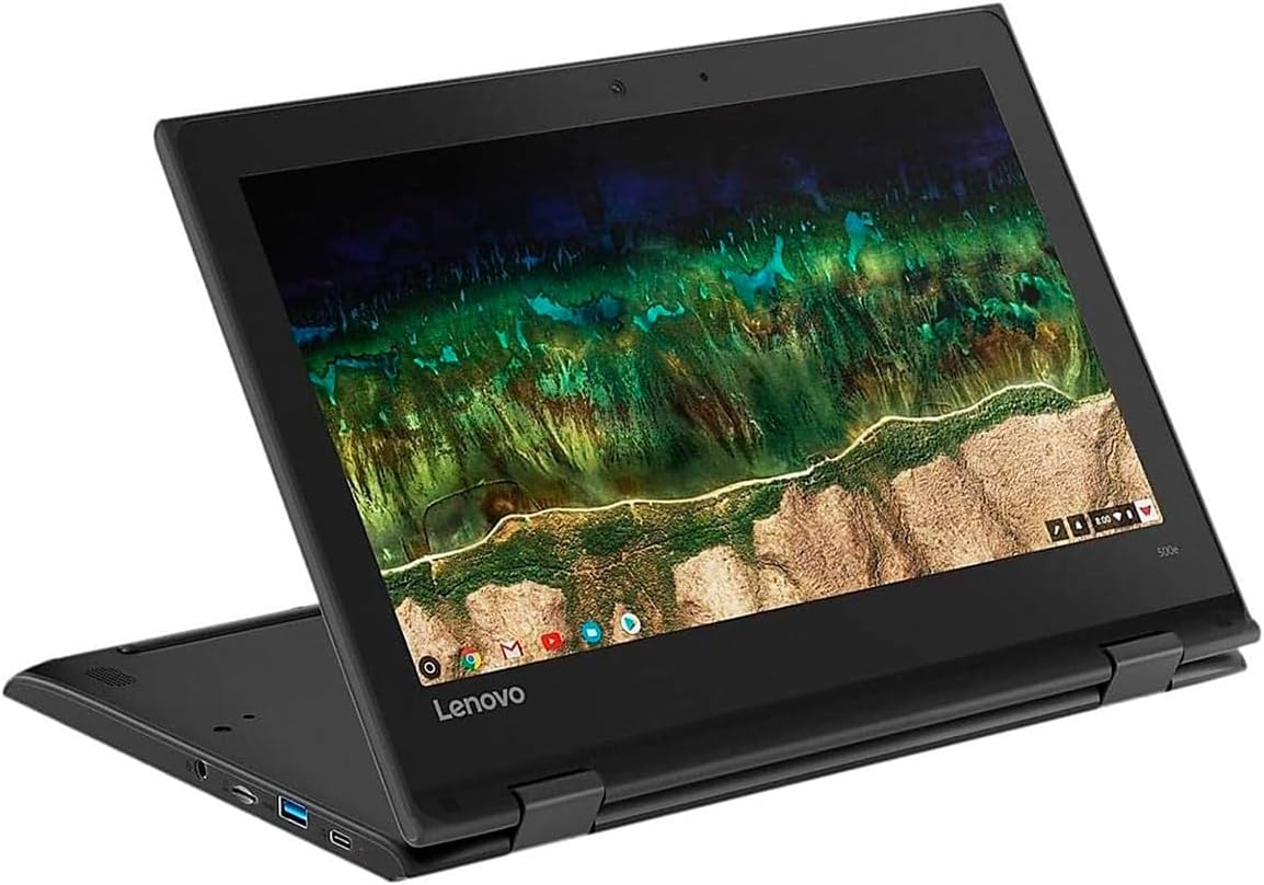 Portatil usado Lenovo Chromebook (2.ª generación): 32gb 4 ram portátil convertible de 11,6" FHD táctil (Intel Celeron N4120, 4 GB de RAM
