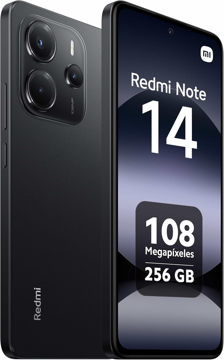 Xiaomi Redmi Note 14 - Smartphone de 8+256GB, Pantalla de 6.67" AMOLED FHD+ 120Hz, MediaTek Helio G99-Ultra, cámara de 108MP, TurboCharge 33W, 5500 mAh