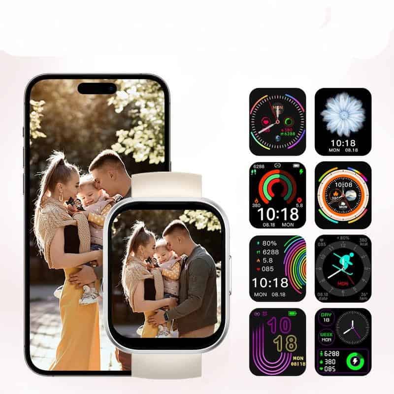 Oukitel BT103: el smartwatch con gran pantalla HD, asistente de voz y más de 100 modos deportivos para un estilo de vida activo y conectado